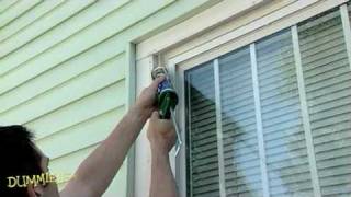 How to Caulk Windows For Dummies [upl. by Volin341]