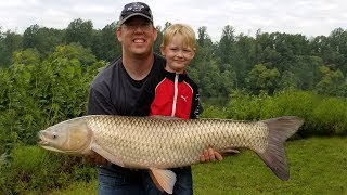 Fishing for Grass Carp  How to catch grass carp  Carp fishing tips and techniques [upl. by Conte]