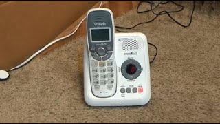 Vtech CS6124 DECT 6 Cordless Phone with Digital Answering System  Initial Checkout [upl. by Ahsinal211]