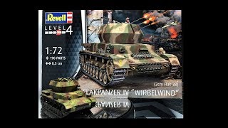 quotschauen und bauenquot Folge 1 Flakpanzer Wirbelwind Revell 172  Panzerschmied [upl. by Hatch937]