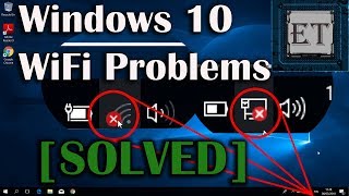 How To Fix WiFi Connection Problems in Windows 10 8 7 Red X on WiFi 8 Fixes [upl. by Landon321]