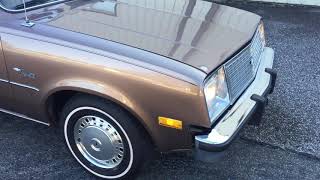 1980 Chevy Chevette 41K Miles Video [upl. by Martguerita]