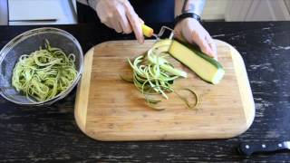 How To Make Zucchini Noodles [upl. by Azalea]