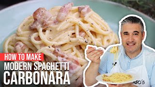 How to Make MODERN SPAGHETTI CARBONARA Like a Chef [upl. by Rhodie]