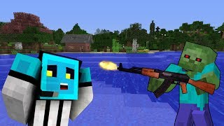 Sezon 9 Minecraft Modlu Survival Multi Bölüm 1  Silahlı Zombiler [upl. by Benco968]