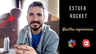 Estufa ROCKET o COHETE  la más EFICIENTE  Nuestra experiencia y un poco más 2019 [upl. by Petr616]