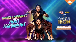 Florina amp Priyanka Full Dance Performance  PREFINALE  Dance IKON  Ohmkar  ahaVideoIN [upl. by Giusto311]