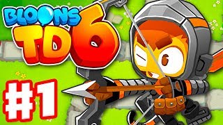 How to beat Primary Only Flooded Valley Bloons TD6 Shorts [upl. by Esnohpla]