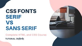 CSS FontsHTML and CSS tutorial 35 [upl. by Eenhpad]