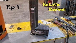 Ep1 Estufa rocket multicombustible [upl. by Eemiaj]