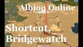 Albion Online  Caerleon to Bridgewatch fast almost safely [upl. by Gefen]