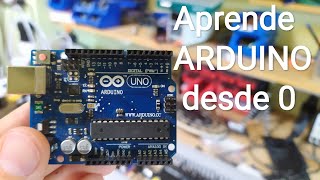 10 PRIMEROS PASOS para PROGRAMAR ARDUINO desde 0 [upl. by Einattirb]