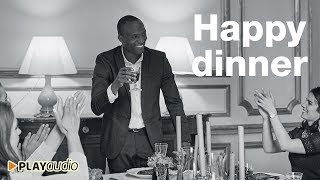 Happy Dinner  Jazz Music for Dinner Party  Playlist PLAYaudio [upl. by Ogdon244]