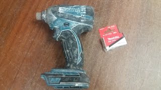 How To Replace brushes in a Makita 18V Cordless Impact driver An Easy Fix [upl. by Domela]