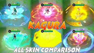 Kagura All Skin MLBB Comparison 2022 Edition [upl. by Kam]