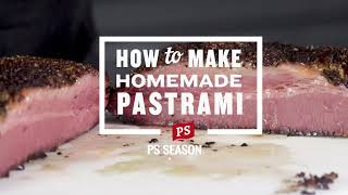 How to Make Homemade Pastrami  Smoked Pastrami Recipe [upl. by Doll]