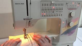 BERNINA 1090 sewing demonstration [upl. by Pryor18]