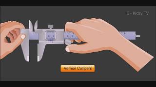 Introduction to Vernier Calipers and Description Animation Part 1  By EKidzy TV [upl. by Litt947]