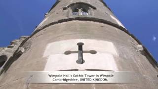 Wimpole Hall’s Gothic Tower in Wimpole Cambridgeshire UNITED KINGDOM [upl. by Rimas]