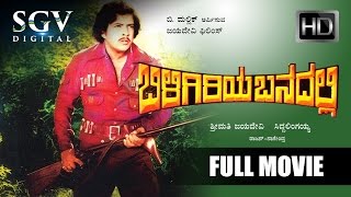 DrVishnuvardhan Movies  Biligiriya Banadalli Kannada Movies Full  Kannada Movies  M P Shankar [upl. by Malcom]