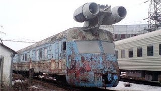 10 Trenes ABANDONADOS más increíbles [upl. by Linnette]