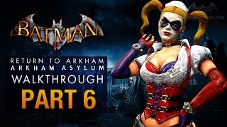 Batman Return to Arkham Asylum Walkthrough  Part 6  The Penitentiary Harley Quinn [upl. by Raul]