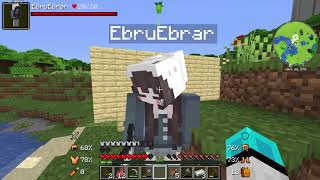 Sezon 11 Minecraft Modlu Survival Bölüm 3 Ebru  Evcil Tahta Blok [upl. by Stryker]