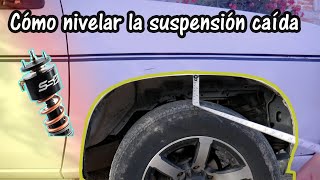 CÓMO NIVELAR SUSPENSIÓN CON BARRAS DE TORSIÓN [upl. by Landes]