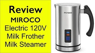 Review Miroco Milk Frother  How to make froth milk at home [upl. by Letrice55]