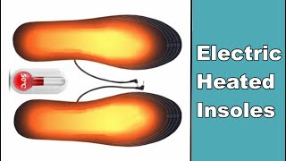 Electric Heated Shoe Insoles [upl. by Nosreg]