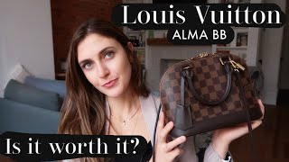 Louis Vuitton Alma BB Review  Mod Shots  Is it Worth it [upl. by Eveleen]