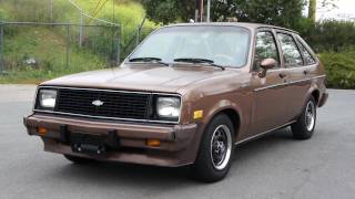 85 Chevrolet Chevette 1 Owner 23k orig miles 4 cyl chevy [upl. by Nurat679]