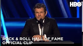 Rock and Roll Hall of Fame Jann Wenner 2013 Clip  HBO [upl. by Nivat]