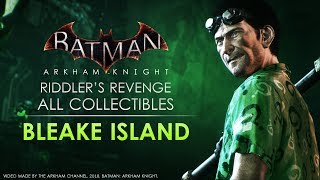 Batman Arkham Knight – Riddler Trophies – Bleake Island [upl. by Rianon]