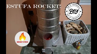 Como fabricar una Estufa Rocket  DIY Rocket Heater [upl. by Fiorenze30]