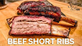 Beef Short Ribs on the Pellet Grill [upl. by Geno]