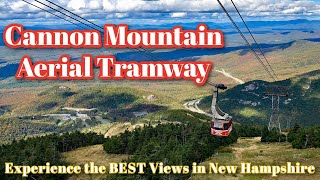 Cannon Mountain Aerial Tramway  Franconia Notch State Park Lincoln New Hampshire [upl. by Nnoryt]