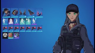 CHIGUSA Skin Showcase in Fortnite [upl. by Zolnay189]