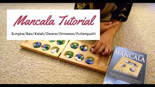 Mancala Tutorial Sungka [upl. by Longan]