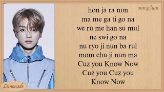 NCT U  Know Now Easy Lyrics [upl. by Neelak]