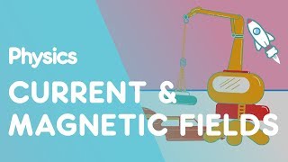 Current amp Magnetic Fields  Magnetism  Physics  FuseSchool [upl. by Danila]