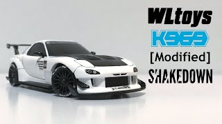 WLtoys K969 Modified Shakedown  FOWCS Mod  DS Racing LF5 Impressions [upl. by Yrrah]