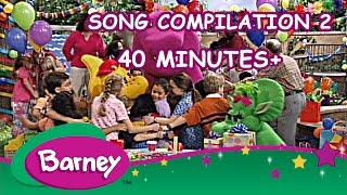 Barney  Song Compilation 2 40 Minutes [upl. by Ho]