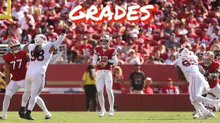 49ers 23 Cardinals 24 Grades [upl. by Kelsi]