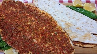 LAHMACUN NASIL YAPILIR HAKİKİ GAZİANTEP LAHMACUNU [upl. by Nirrak]