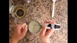 How To Latte Art With Instant Coffee [upl. by Ahsiuqel480]