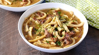 Slow Cooker Beef amp Noodles [upl. by Luhe]