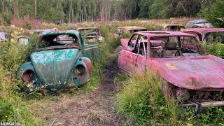 15 Coches Abandonados Más Increíbles Del Mundo [upl. by Geraud]